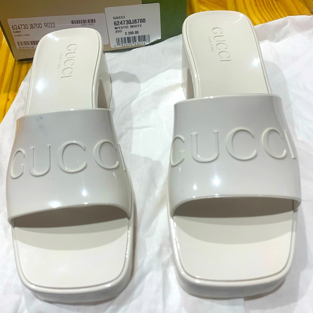 Gucci Rubber Sandals